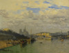 La Seine et Notre Dame  Poster Print by Frank Myers Boggs
