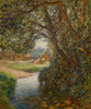 Haymakers by the stream Poster Print by Sir George Clausen