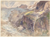 Glacier  Poster Print by John Singer Sargent