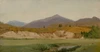 Landscape with Mountains Poster Print by John William Hill