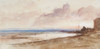 On The Shore, Sunset  Poster Print by Clarkson Stanfield