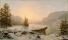 Winter Landscape  Poster Print by Mortimer L. Smith