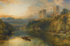 Durham Cathedral From The River  Poster Print by Henry Dawson