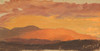 Sunset, Hudson Valley  Poster Print by Frederic Edwin Church