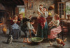 The BabyŒì√á√ñs Bath Poster Print by Eugenio Zampighi