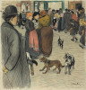 Watching The Crowd Poster Print by Th‚îú‚åêophile Alexandre Steinlen