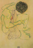 Seated Female Nude 1914 Poster Print by  Egon Schiele - Item # VARPPHPDA70321