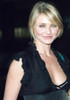 Cameron Diaz In Black Ruffle Top Photo Print