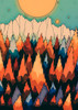 Autumnal Forest Land Poster Print - Stephen Wade