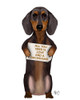 Love and Dachshund Poster Print - Funky Fab