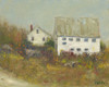 White Barn II Poster Print - Marilyn Wendling