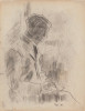 Man Writing  Poster Print by James Ensor