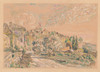 Saint-Paul-de-Vence Poster Print by Paul Signac