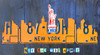 New York City Skyline License Plate Art Poster Print by Design Turnpike (24 x 12) - Item # PDTDT028