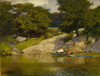 Boating in Central Park  Poster Print by Edward Henry Potthast