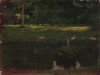 Der Teich im Bois de Boulogne  Poster Print by Giuseppe De Nittis