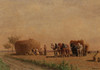 Resting Haymakers Poster Print by Jules-Jacques Veyrassat