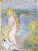 Small Study for a Nude  Poster Print by Pierre-Auguste Renoir