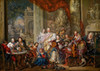 Concert in the palace Poster Print by Johann Georg Platzer