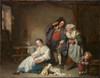 Broken Eggs  Poster Print by Jean-Baptiste Greuze