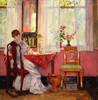 Writing  Poster Print by Gari Melchers