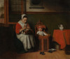 The Lacemaker Poster Print by Nicolaes Maes