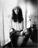 Kate Bush Sitting On Windowsill In Leather Boots Photo Print