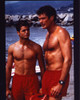 David Charvet And David Hasselhoff In Baywatch Photo Print