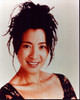 Michelle Yeoh Closeup In Black Lace Top Photo Print