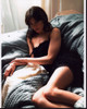 Michelle Monaghan Laying On Couch Photo Print