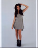 Kira Kosarin In Gray Dress With Hat Photo Print