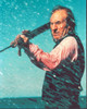 Patrick Stewart With Harpoon In Moby Dick Photo Print