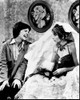 Scene From Laverne & Shirley Black And White Photo Print