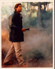 Michael T. Weiss Walking In Woods With Flashlight Photo Print