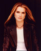 Brooke Shields In Leather Jacket And White Top Photo Print