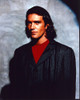 Antonio Banderas In Striped Blazer And Red Top Photo Print