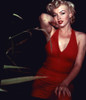 Marilyn Monroe With Red Dress Photo Print