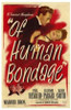 of Human Bondage Movie Poster (11 x 17) - Item # MOV209626