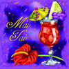 Mai Tai Poster Print by Jeff Maraska (12 x 12) - Item # PAIJM1002