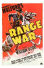Range War Movie Poster (11 x 17) - Item # MOV142844