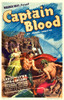 Captain Blood From Left: Olivia De Havilland Errol Flynn On Midget Window Card 1935. Movie Poster Masterprint - Item # VAREVCMCDCABLEC010H