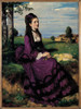 Szinyei Merse Pal Portrait Of A Woman In Lilac 1874 19Th Century Oil On Canvas Hungary Budapest Hungarian National Gallery Everett CollectionMondadori Portfolio Poster Print - Item # VAREVCMOND033VJ729H