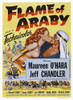 Flame Of Araby Us Poster Art From Left: Maureen O'Hara Jeff Chandler 1951 Movie Poster Masterprint - Item # VAREVCMCDFLOFEC167H