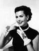 Ann Miller Wearing Republican/Democrat Party Gloves 1952 Photo Print - Item # VAREVCPBDANMIEC052H