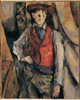 Fabbri Paolo Egisto Man With A Red Waistcoat Copy Of The Original By C Zanne 20Th Century Oil On Canvas Italy Private Collection Everett CollectionMondadori Portfolio Poster Print - Item # VAREVCMOND032VJ974H