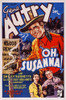Oh Susanna! Us Poster Top: Gene Autry; Bottom: Frances Grant Gene Autry 1936 Movie Poster Masterprint - Item # VAREVCMCDOHSUEC001H
