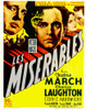 Les Miserables From Left: Charles Laughton Fredric March On Window Card 1935 Tm And Copyright ??20Th Century Fox Film Corp. All Rights Reserved./Courtesy Everett Collection Movie Poster Masterprint - Item # VAREVCMCDLEMIFE002H