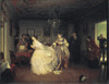 Fedotov Pavel Andreevich. The Major'S Marriage Proposal. 1851. Oil On Canvas. Russia. Moscow. Tretyakov Gallery. ?? Aisa/Everett Collection Poster Print - Item # VAREVCFINA048AH274H