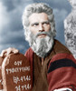 The Ten Commandments Charlton Heston 1956 Photo Print - Item # VAREVCM8DTECOEC024H