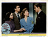 Mrs. Miniver From Left Teresa Wright Walter Pidgeon Greer Garson Richard Ney 1942 Movie Poster Masterprint - Item # VAREVCMCDMRMIEC015H
